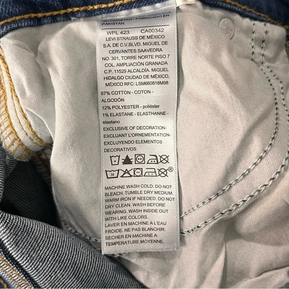 Levi’s Heritage Boyfriend Denim Jeans Women’s Size 8 Cuffed Summer Streetwear - Picture 7 of 13